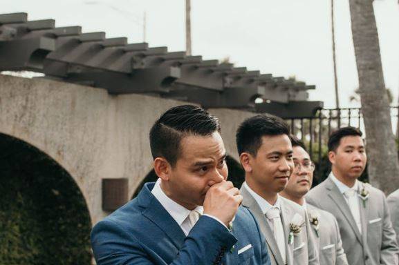 When you see your bride..