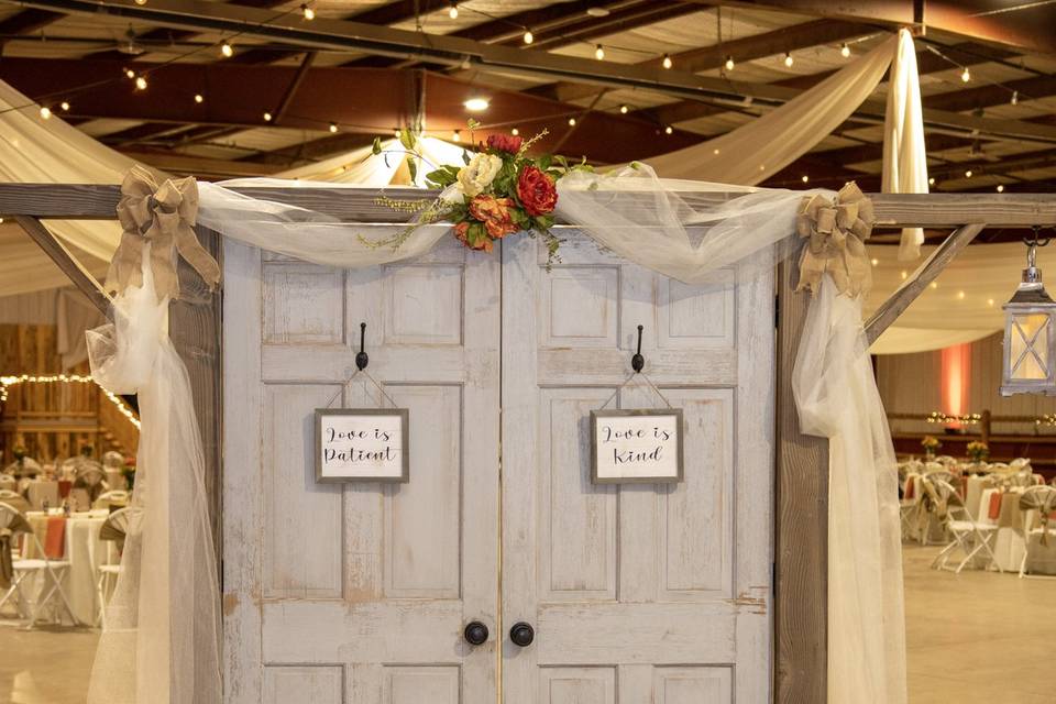 Bridal entrance