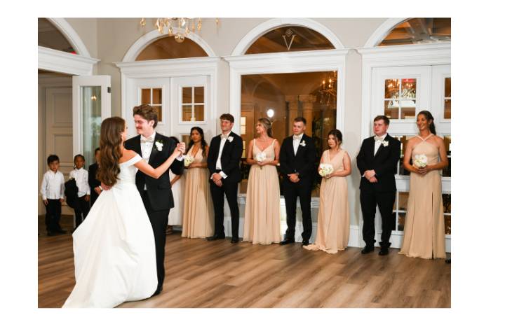 1st Dance with Bridal Party