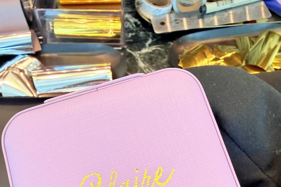 Hot Foiling jewelry boxes