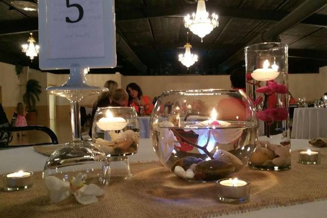 Candle centerpiece