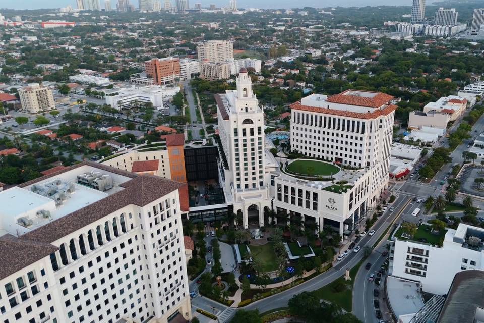 Drone of Loews Coral Gables