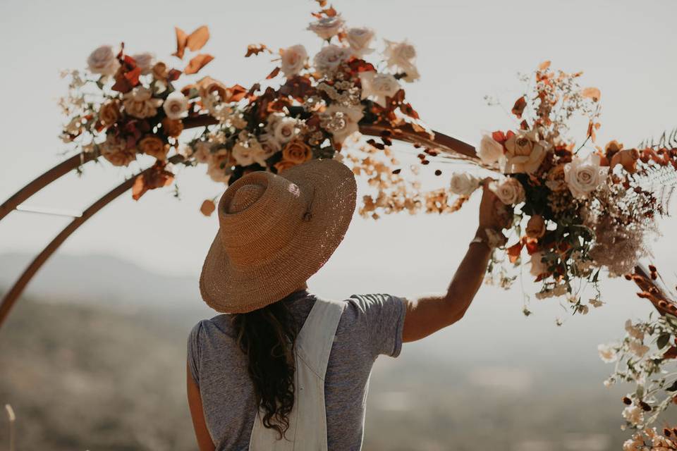 Floral arch