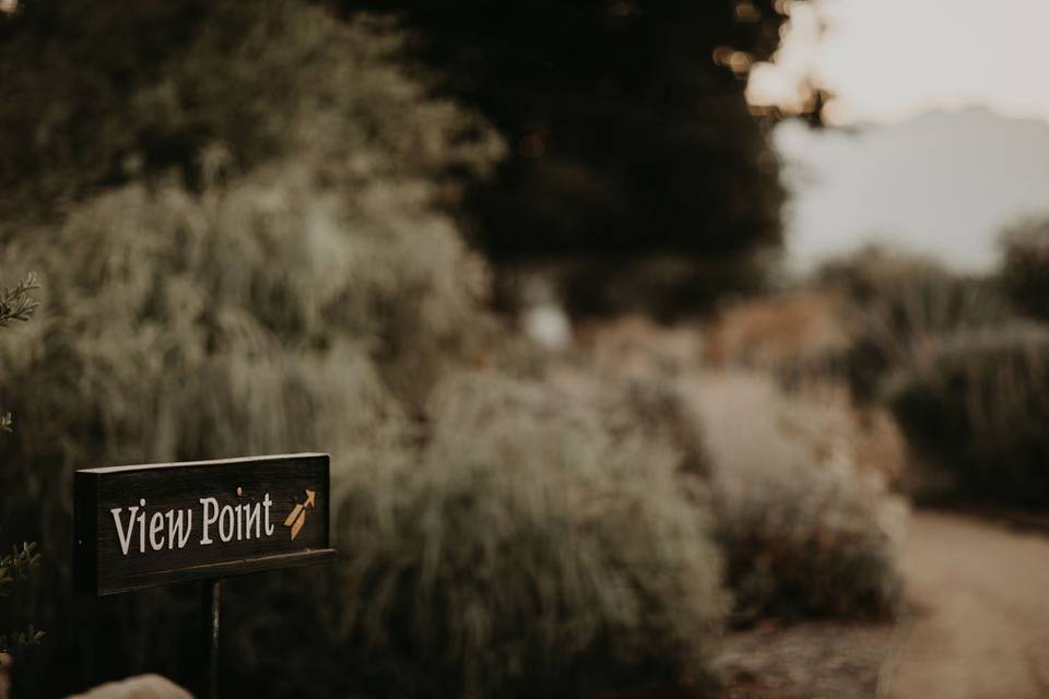 Wedding signage