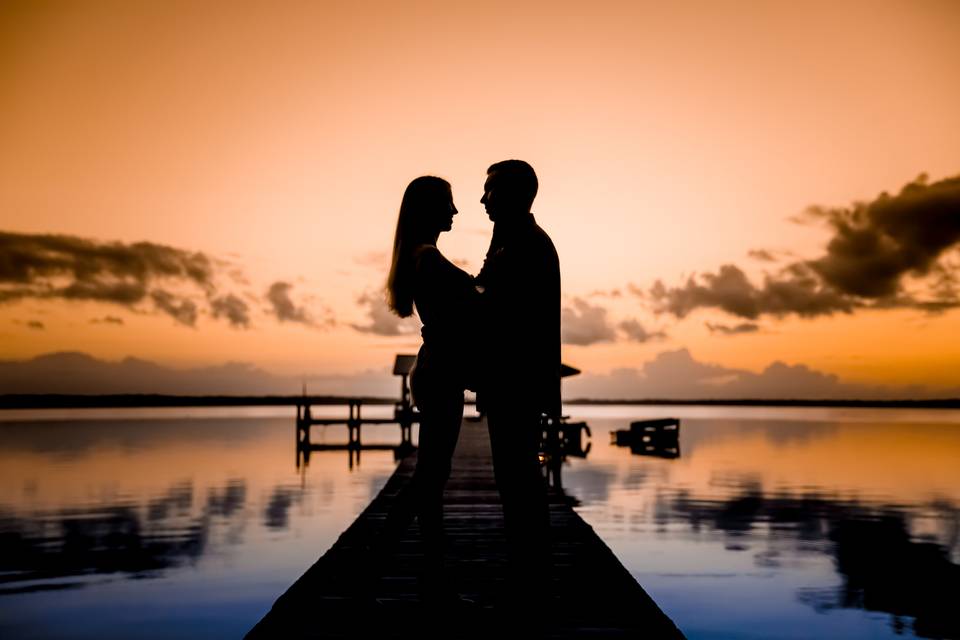 Couple at sunrise Jax., Fl - Jay Grubb Photography & Video