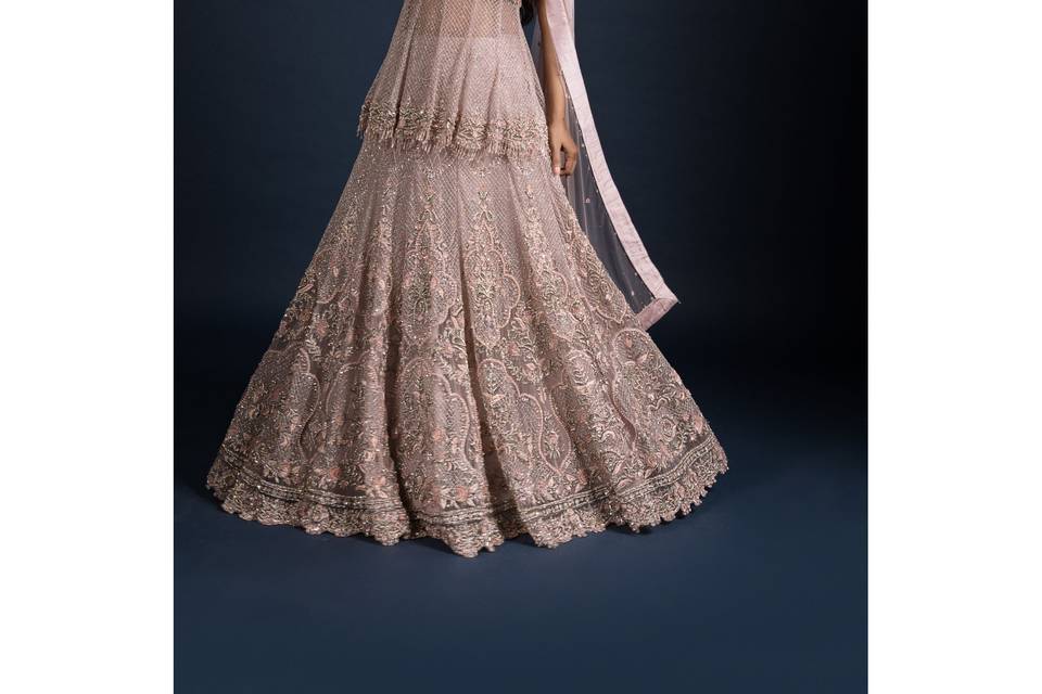 Peplum Lehenga