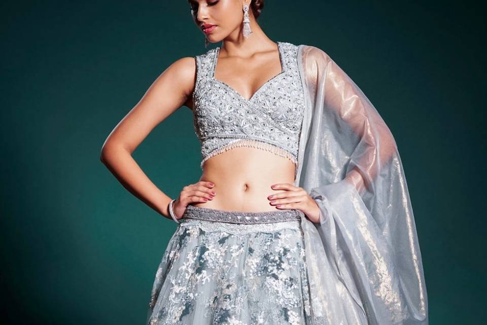 Indowestern Lehenga