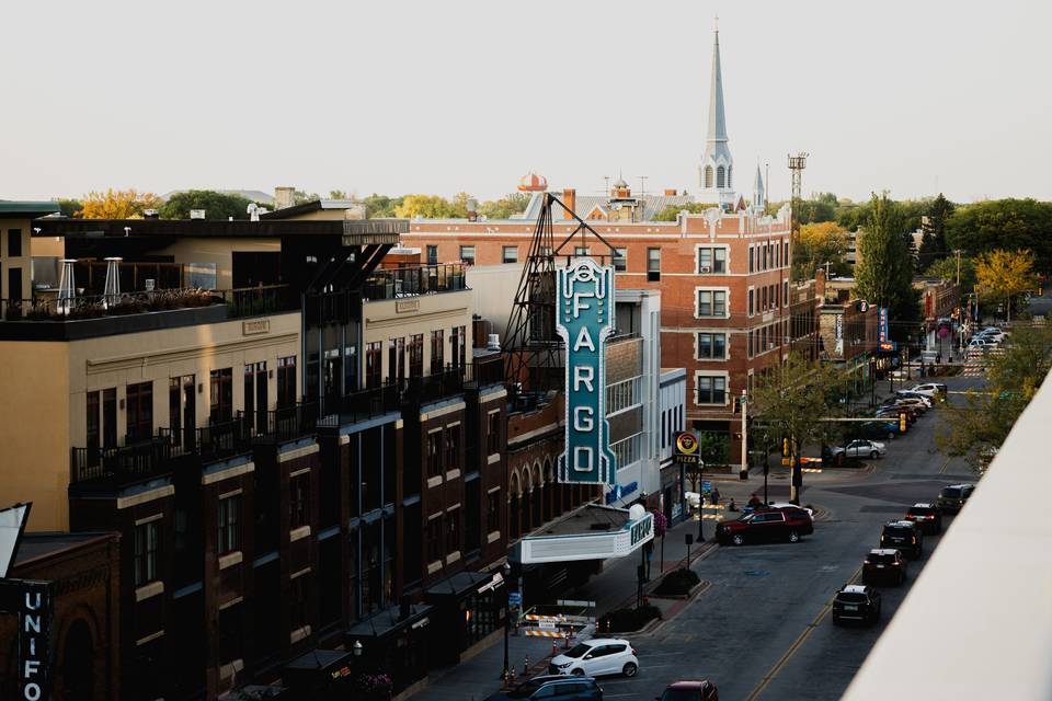 Views of historic Broadway