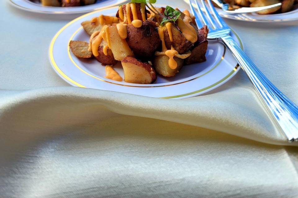 Tapas: Patatas Bravas