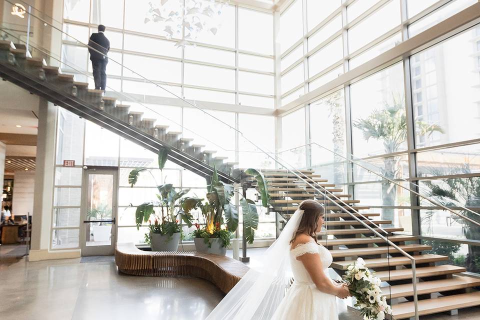 Marriott Lobby Staircase