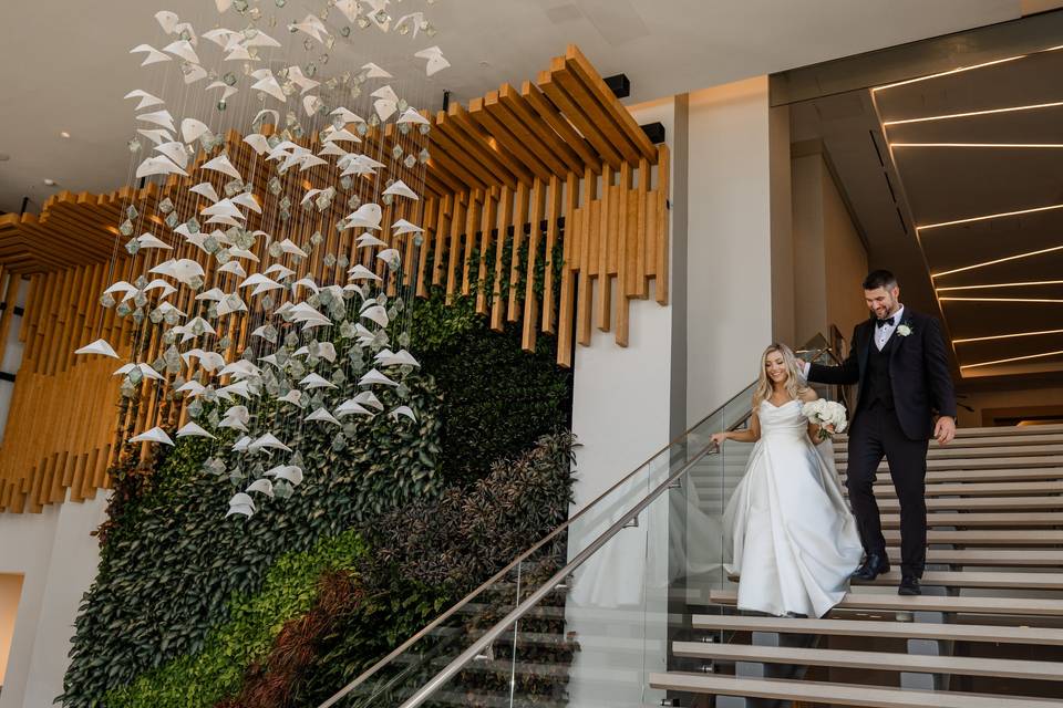 Marriott Lobby Staircase