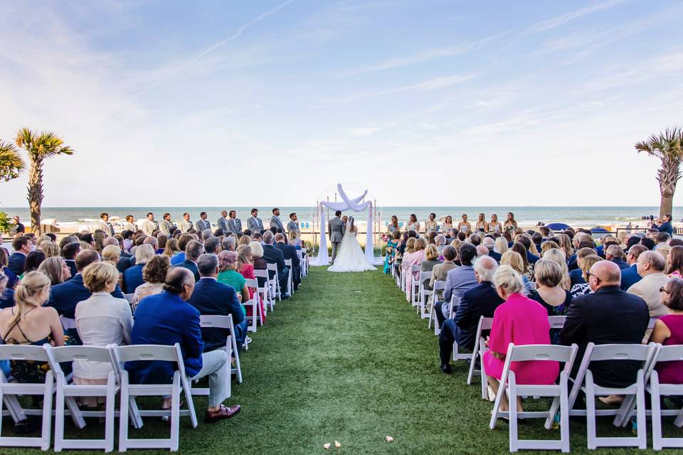 Marriott - Ocean Lawn Ceremony