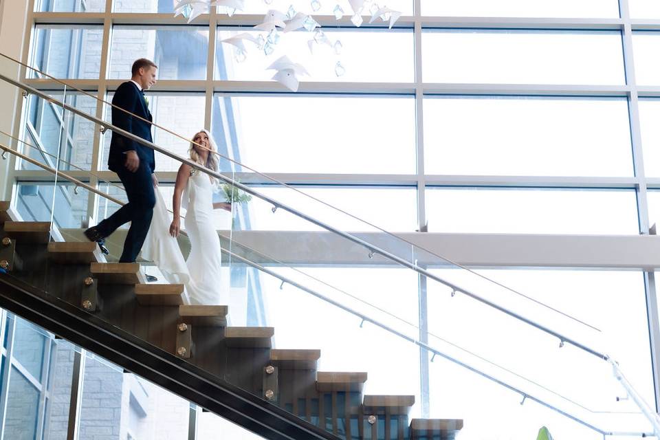 Marriott Lobby Staircase