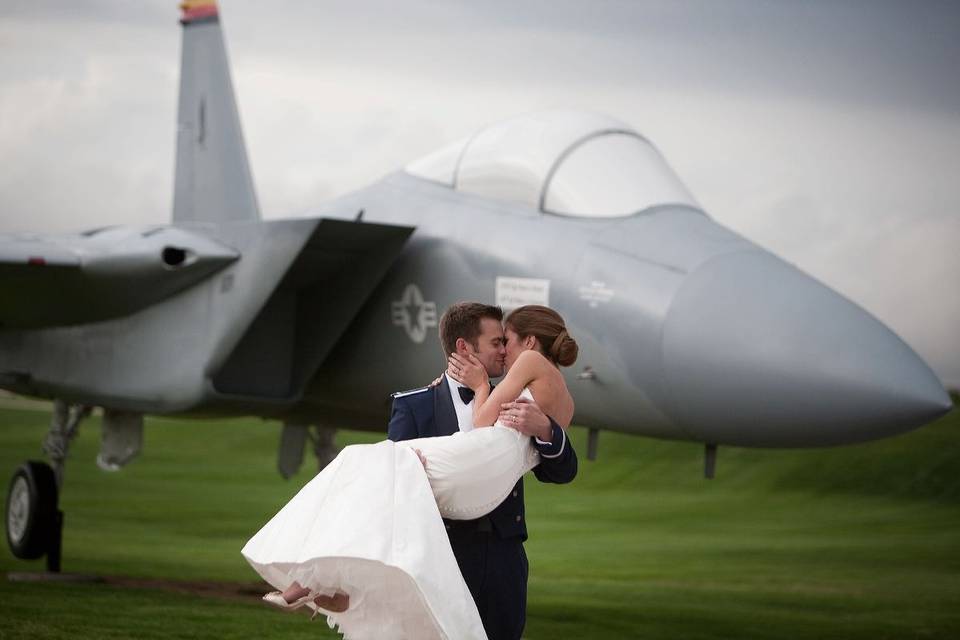 Colorado military wedding