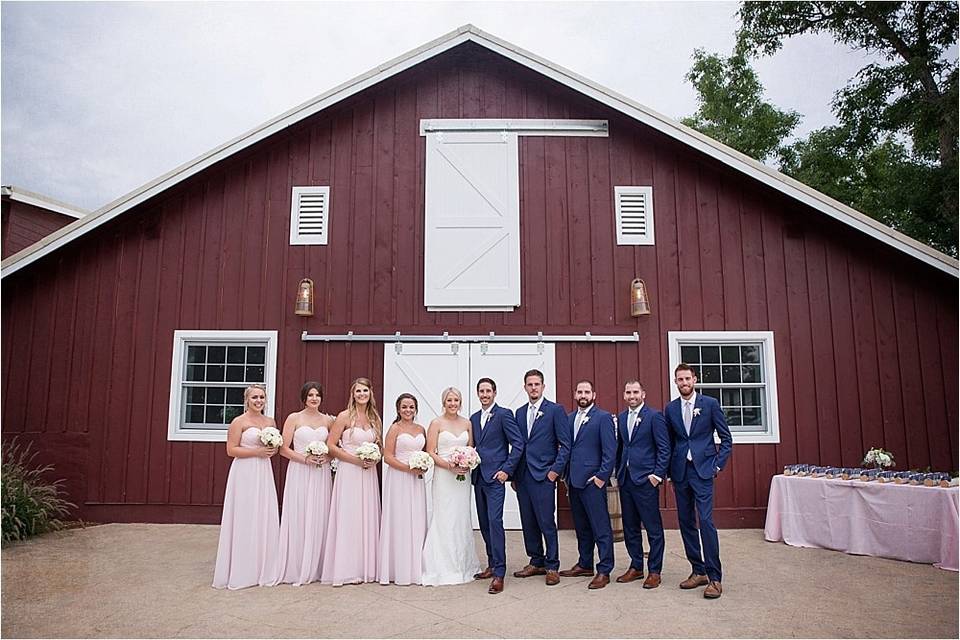 Colorado barn wedding