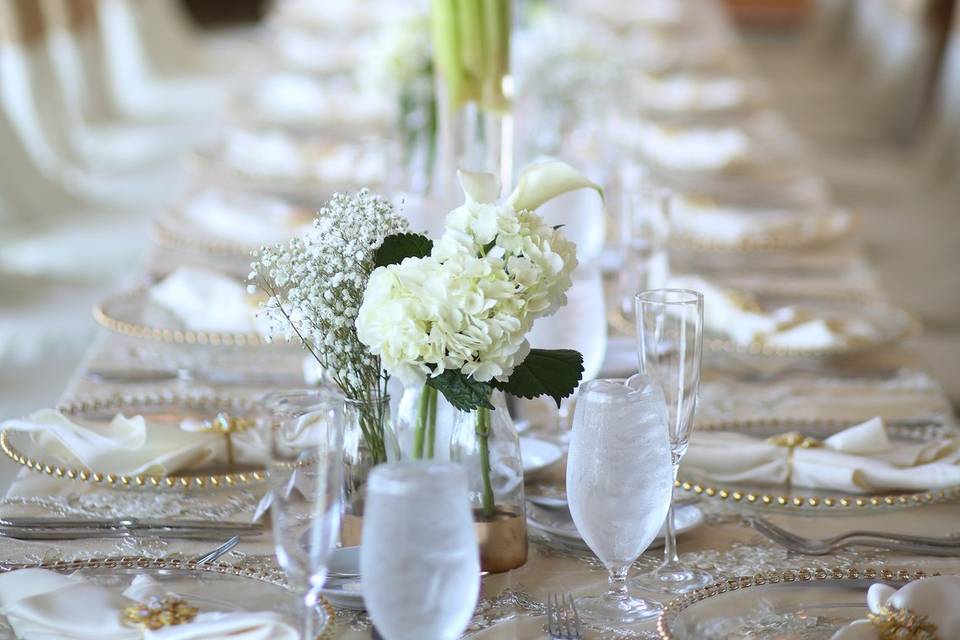 Flowers by beach side weddings