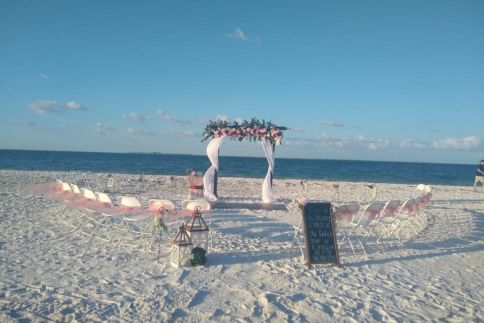 Beach Side Weddings and Events