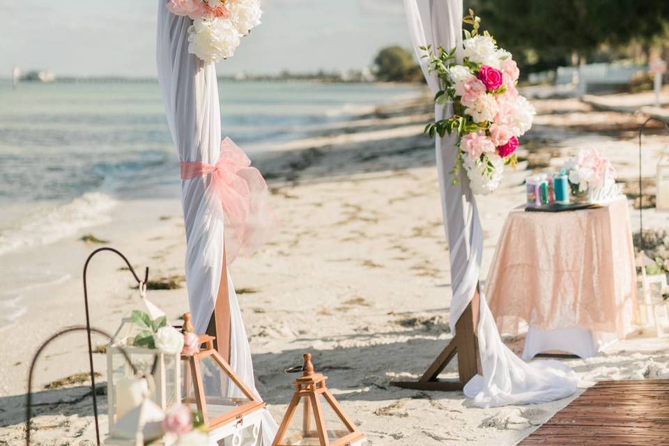 Beach Side Weddings and Events