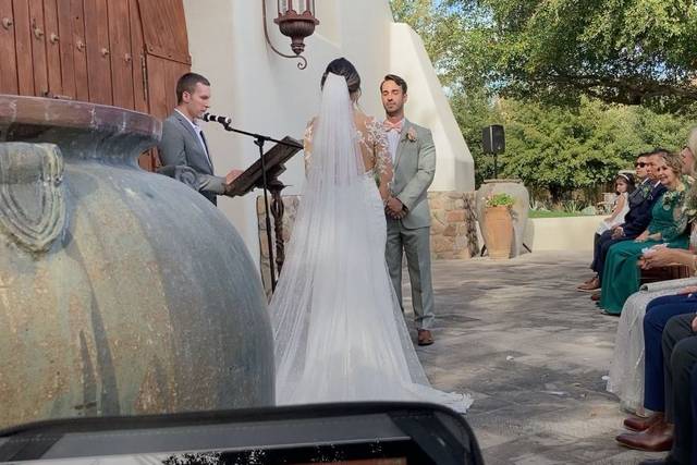 Bitzia Wedding Ceremony Tubac