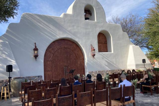 Ceremony setup