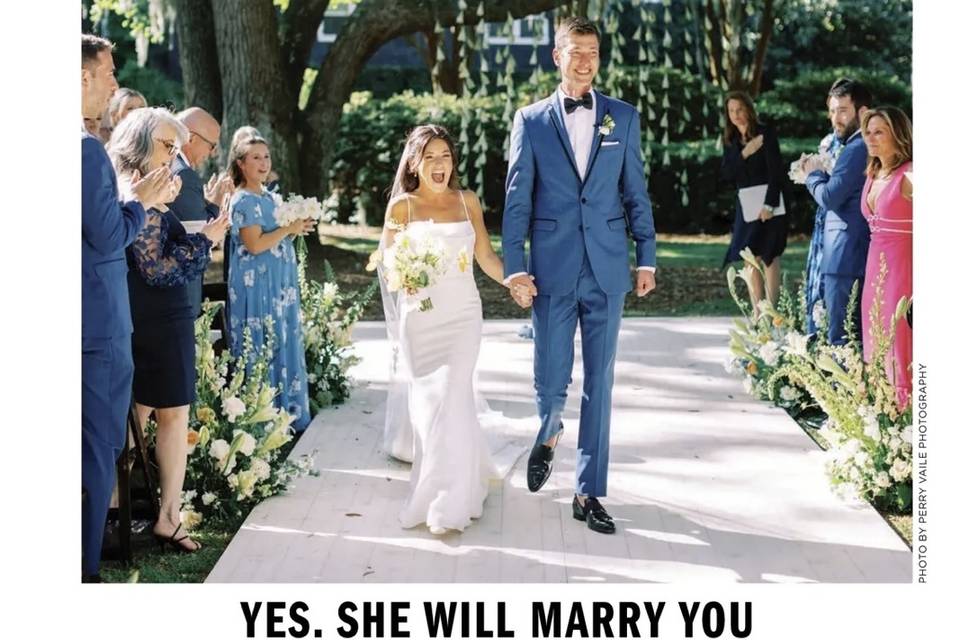 Joy at the altar