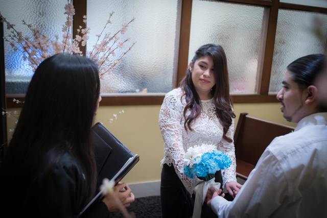Iconic City Hall Wedding