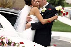 Make your wedding day that  much more special with a limousine.