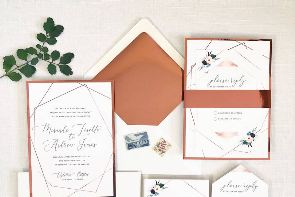 Tiger Lily Invitations