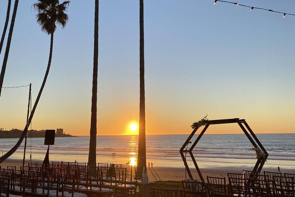 Sunset at Scripps Seaside