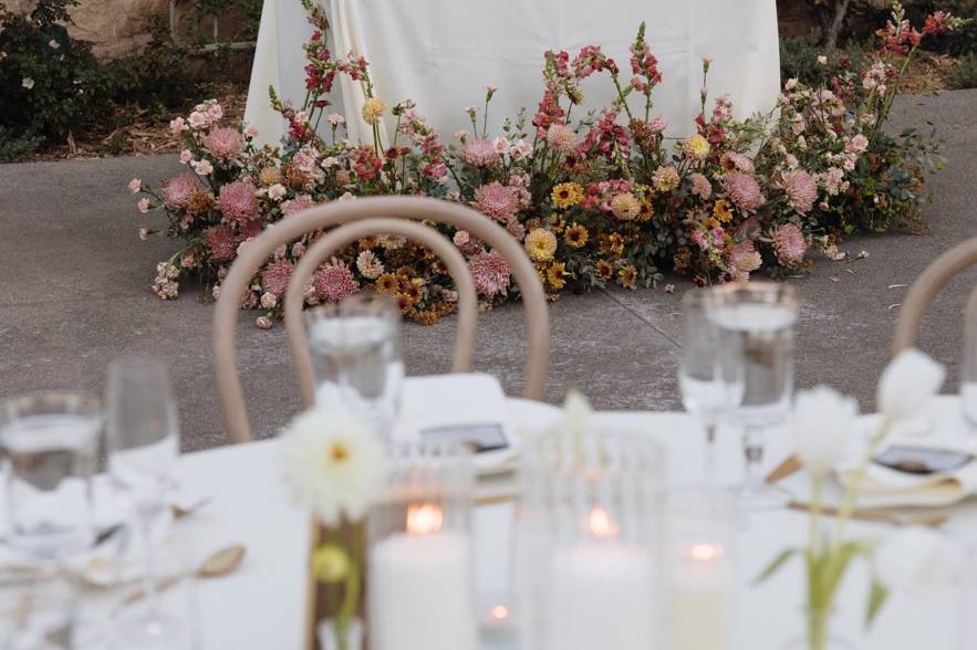 Monserate Winery head table