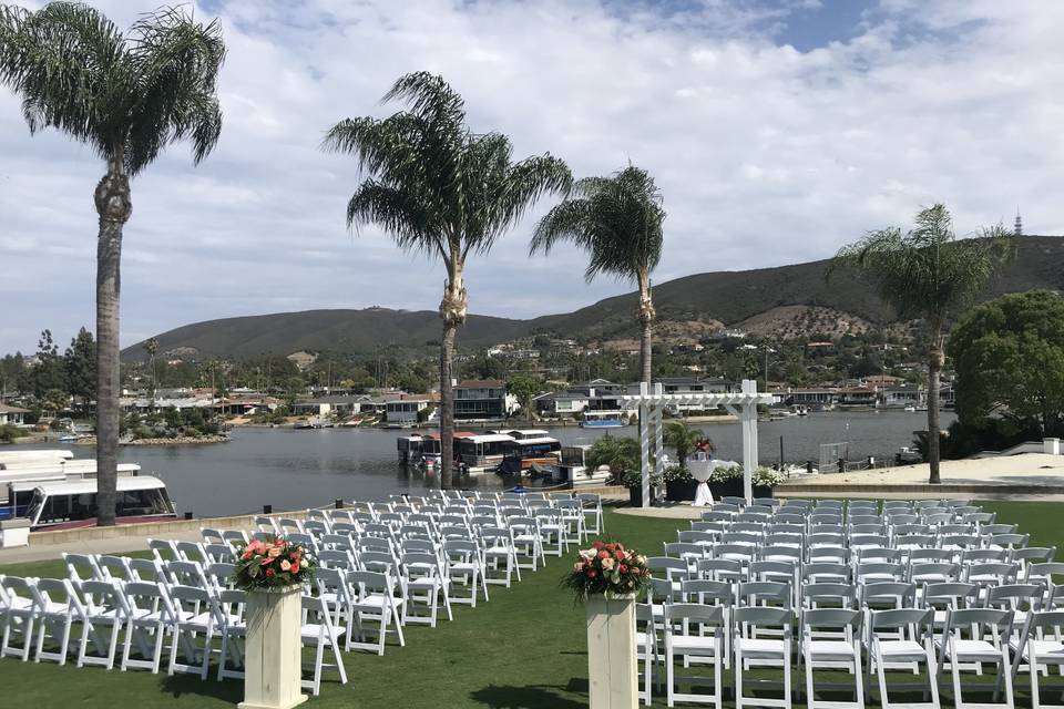 Lake San Marcos wedding