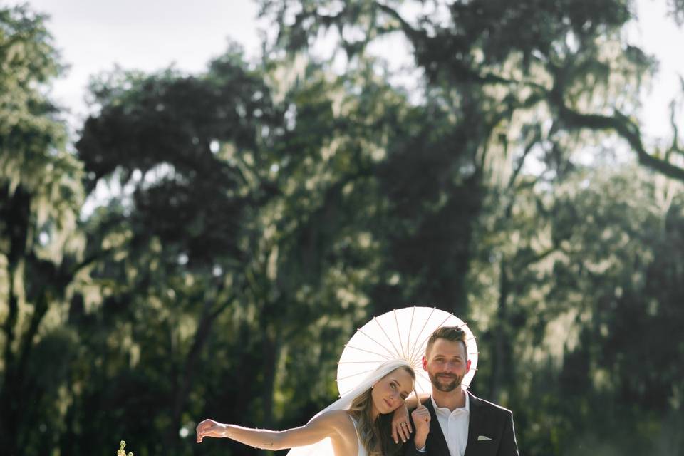 Jacksonville bride and groom