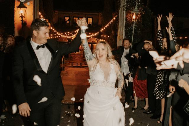 The happy couple.