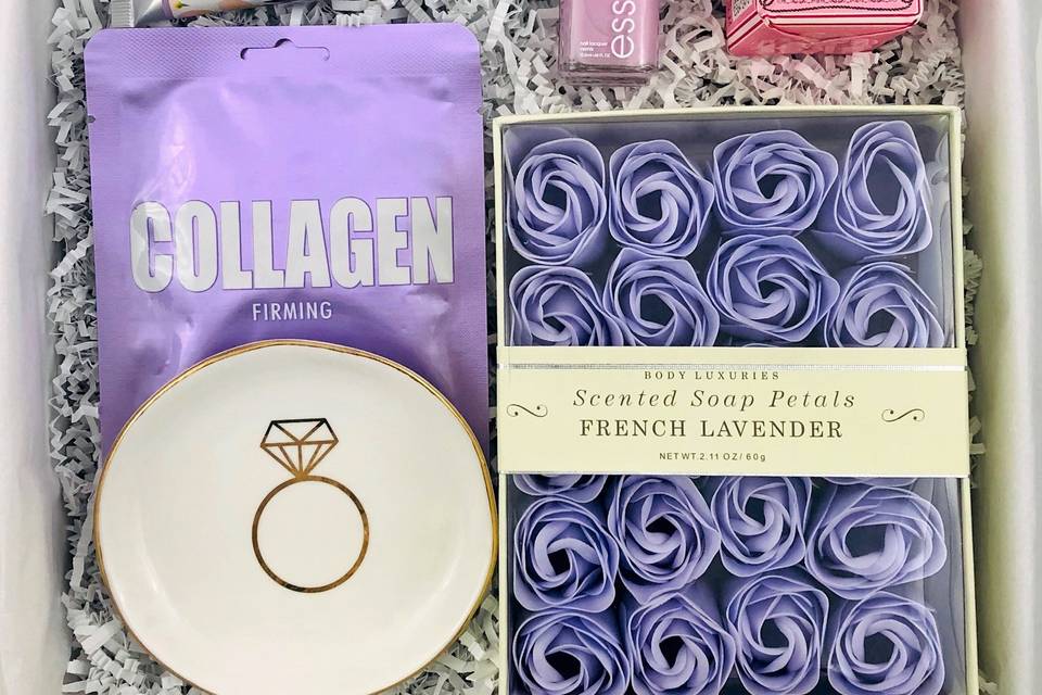 Keep calm & lavender on gift