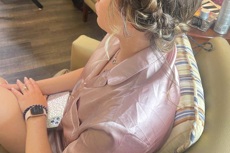 Bridesmaid hair
