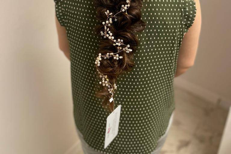 Bridal hair