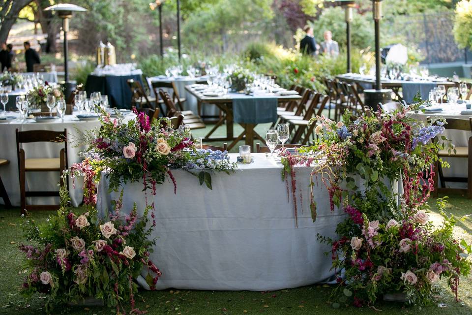 Burgundy and Blush Sweetheart