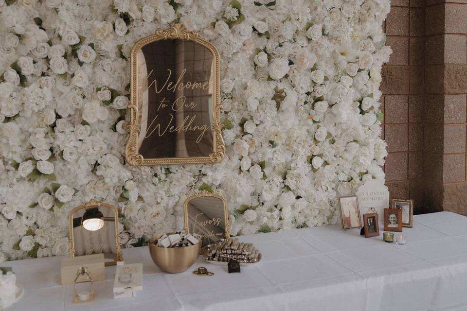 Guest Book in Pavilion