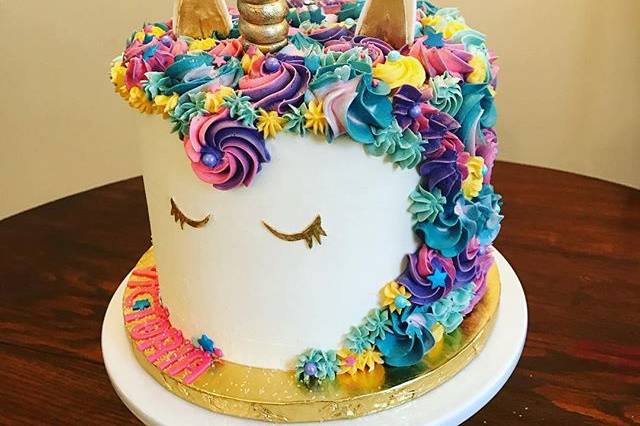 Unicorn Birthday cake