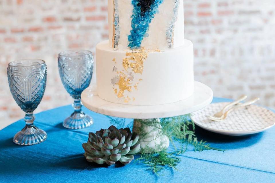 Geode cake