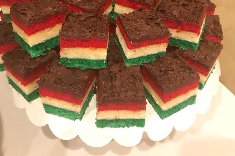 Italian Rainbow cookies