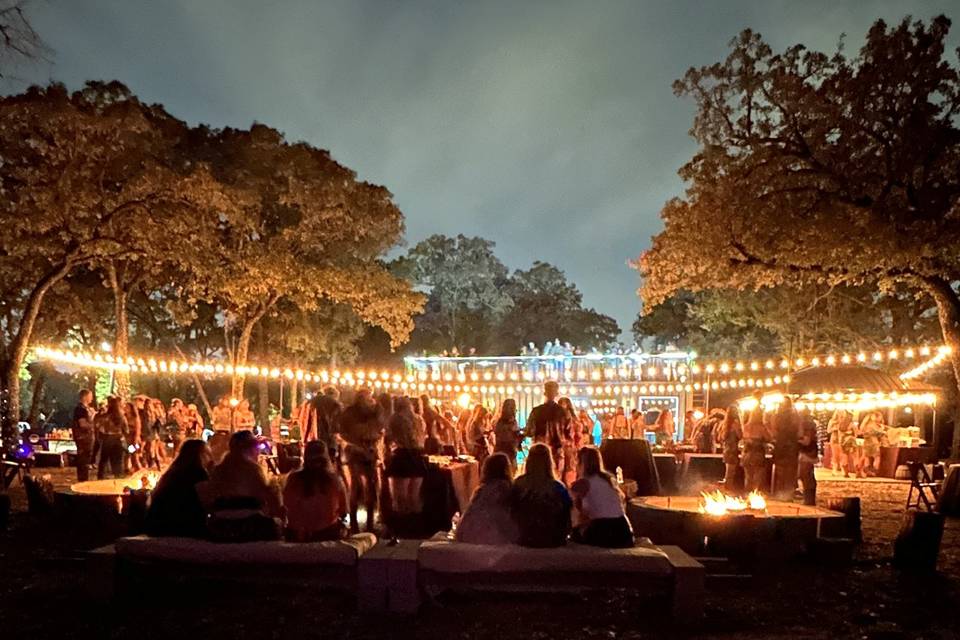 Golden Hour Under the Stars