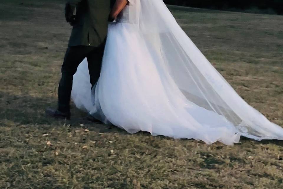 Wedding Couple Moment