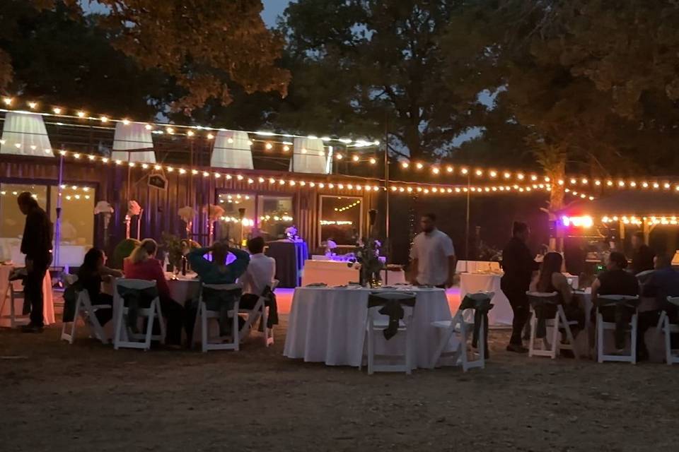 Dinner Reception at Dusk
