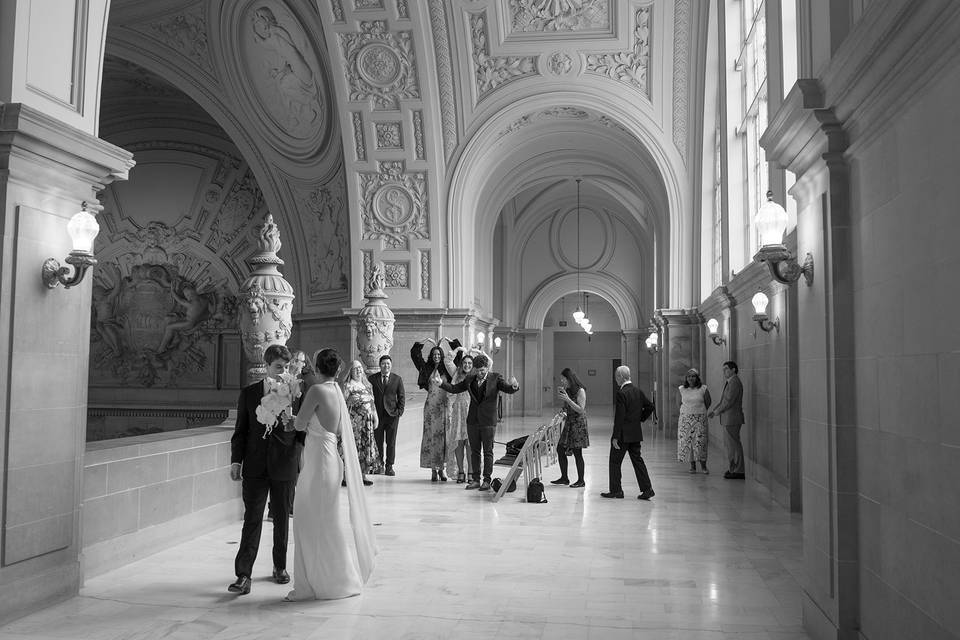 San Francisco City Hall weddin
