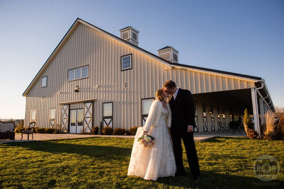 Couple kissing