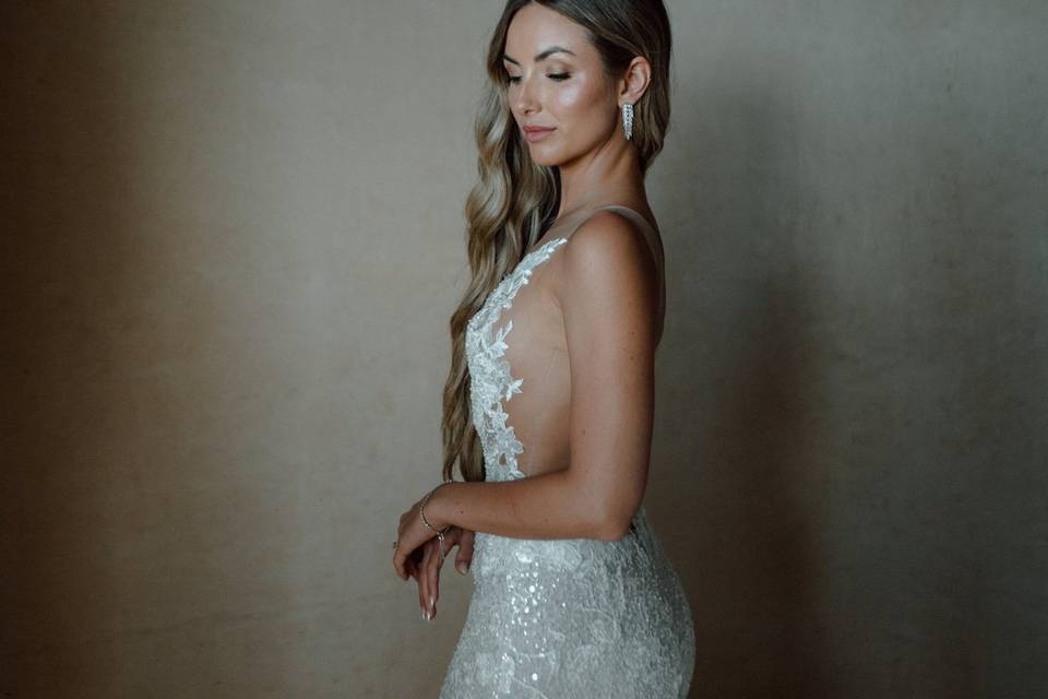 Tulum Bride Make up and hair