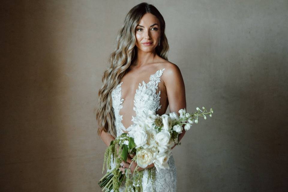 Tulum Bride Make up and hair