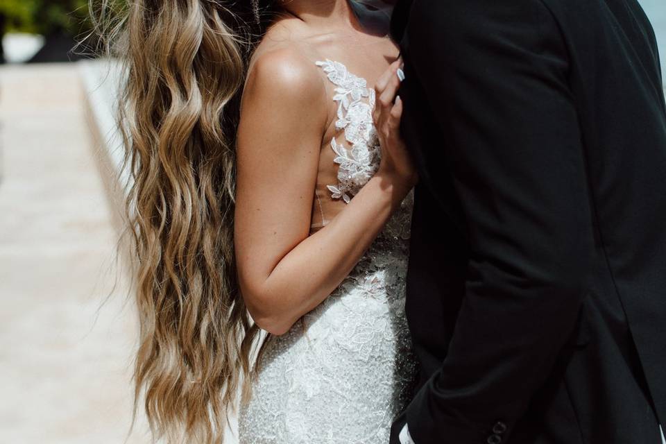 Tulum Bride Make up and hair