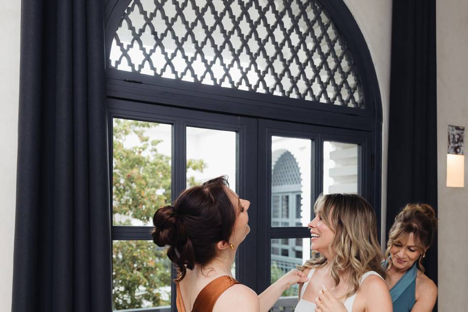 Tulum Bride Make up and hair